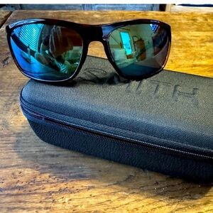 SMITH OPTICS Redding POLARIZED Sunglasses Tortoise/ChromaPop Glass Green $275